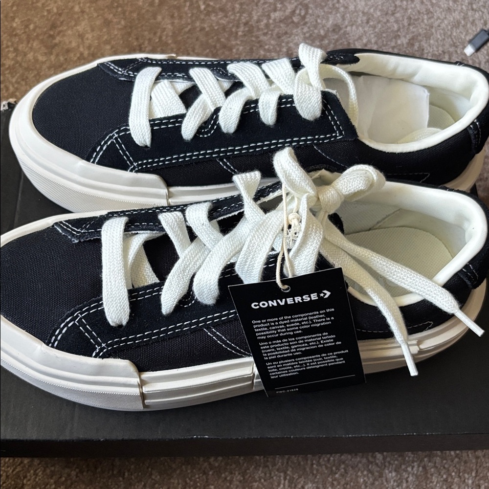 Converse Classic Black Canvas Sneakers